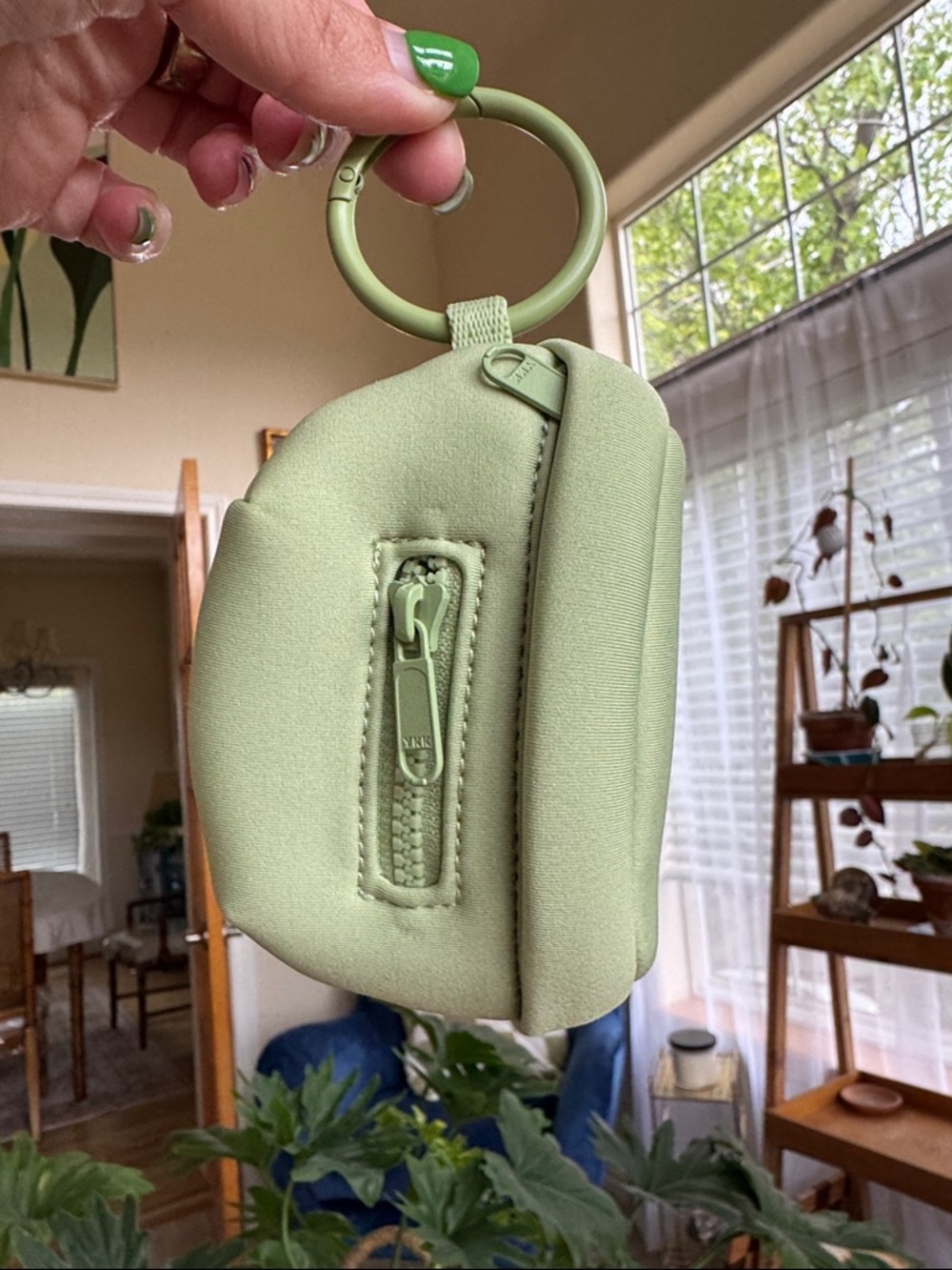 Dagne Dover Ace Keychain in Matcha Latte